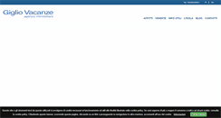 Desktop Screenshot of gigliovacanze.it